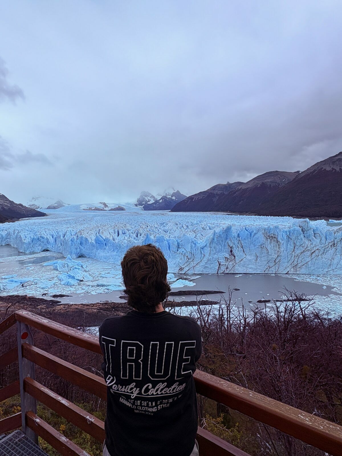 Jack at Perito Moreno glacier