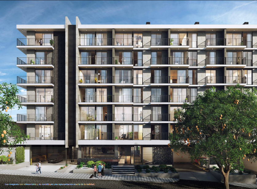 Architectural rendering of Project Molas exterior