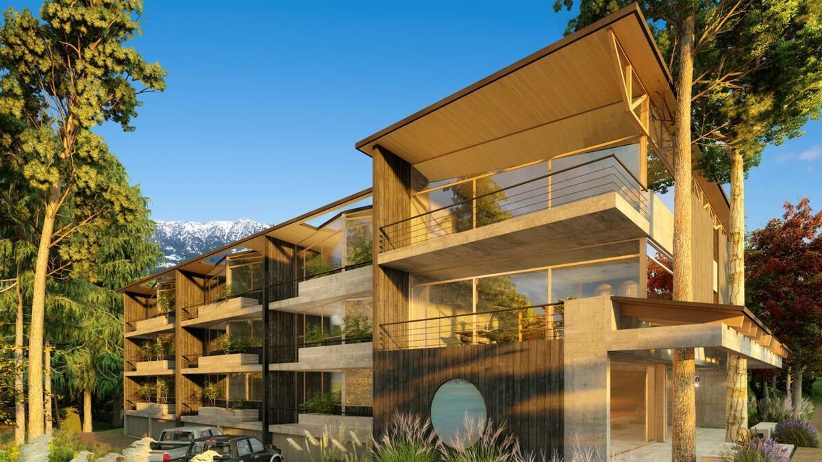 Interior rendering of the Haiku development
