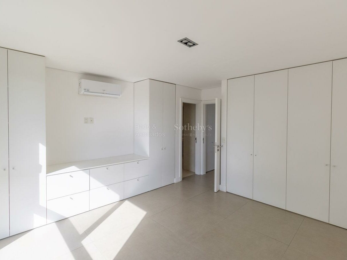 Bedroom with built-in wardrobes